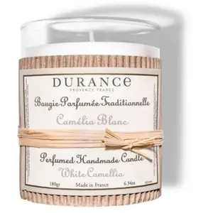 Bougie Traditionnelle Durance Parfum Camélia Blanc Swann
