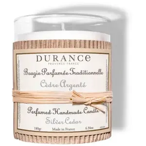 Comparateur de prix : Bougie Traditionnelle Durance Parfum Cèdre Argenté Swann
