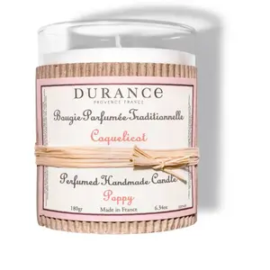 Durance - Coquelicot Bougies 180 g unisex pas cher