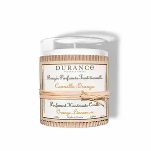 Bougie Traditionnelle Durance Parfum Cannelle Orange Swann pas cher