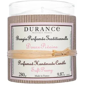 DURANCE Bougie parfumée, Douce Pivoine 280 gr pas cher