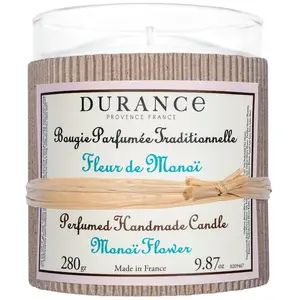 DURANCE Bougie artisanale Fleurs de Monoï , 280gr