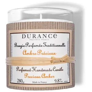 DURANCE Bougie parfumée, Ambre Précieux , 280 gr pas cher