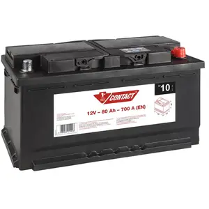 Batterie Voiture Contact N°10 - 80ah / 700a - 12v pas cher