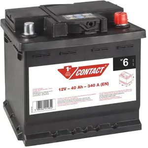Batterie Voiture Contact N°6 - 40ah / 340a - 12v pas cher