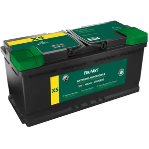 Batterie Feu Vert Start&stop X5 105ah / 910a 12vVendu parfeu-vert