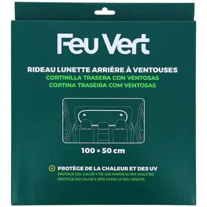 Rideau Lunette Arrière 100x50 Cm Feu Vert pas cher