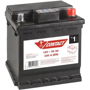 Batterie Voiture Contact N°1 - 35ah / 330a - 12v pas cher