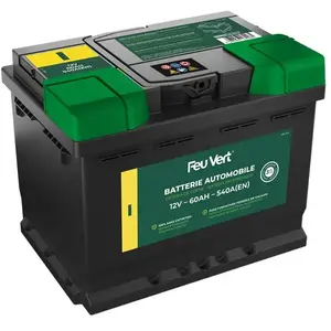 Batterie Voiture Feu Vert I - 60ah / 540a - 12v pas cher