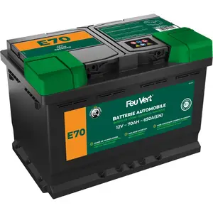 Batterie Feu Vert Start&stop Efb E70 - 70ah / 650a - 12v pas cher