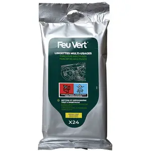 24 Lingettes Multiusage Feu VertVendu parfeu-vert
