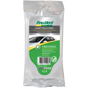 24 Lingettes Vitres Feu VertVendu parfeu-vert
