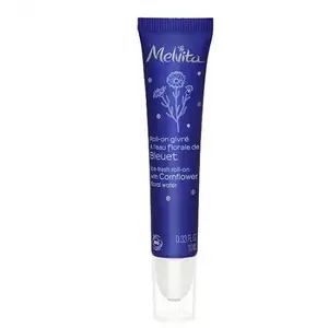 Melvita roll-on givré à l'eau florale de bleuet contour des yeux 10ml pas cher
