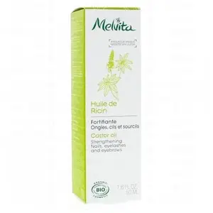MELVITA Huile de beauté - Huile de ricin flacon 50mlVendu parrakuten
