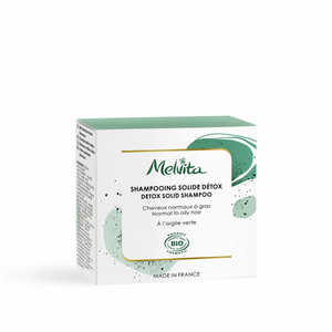 Melvita - Shampooing solide détox cheveux normaux à gras 55 g - Melvita pas cher