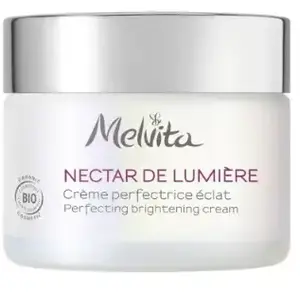 Comparateur de prix : MELVITA Nectar de lumière crème perfectrice de lumière bio flacon 50ml