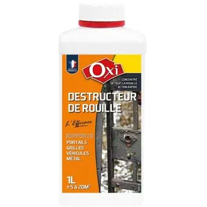 Comparateur de prix : OXI Destructeur de rouille - 1 L