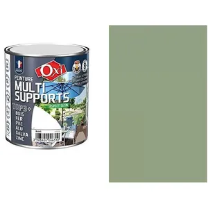 Comparateur de prix : OXI Durieu - peinture satinee multi-supports TOP3 vert olivier 0.5L