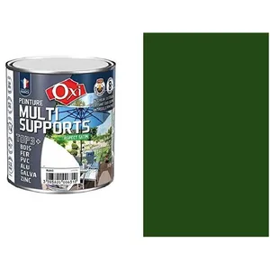 Comparateur de prix : DURIEU PEINTURE MULTI SUPPORTS - TOP 3+ VERT JARDIN RAL 6002 0.5L