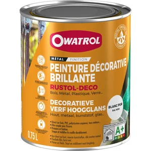 Anti-rouille - OWATROL - Rustol - Gris fenêtre - 0.75 L - BrillantVendu paramazon