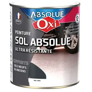 Comparateur de prix : Sol absolue 2.5l gris carbone RAL7043 - OXI