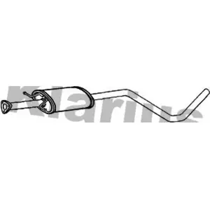 Silencieux Central Klarius 260984 pas cher