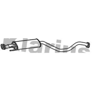 Tube D'échappement Klarius 261227 pas cher