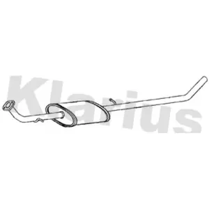Tube D'échappement Klarius 241170 pas cher