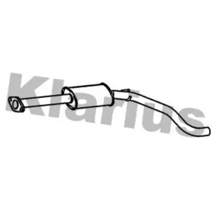 Tube D'échappement Klarius 250909 pas cher