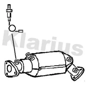 Filtre À Particules / À Suie, Échappement 390227 Klarius Audi Klarius ... pas cher
