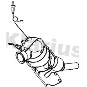Filtre À Particules / À Suie, Échappement 390220 Klarius Bmw Klarius 3... pas cher