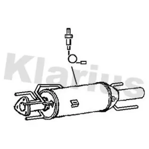 Filtre À Particules / À Suie, Échappement 390248 Klarius Alfa Romeo Kl... pas cher