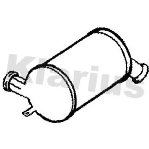 Filtre À Particules / À Suie, Échappement 390132 Klarius Vw, Volkswage... pas cher