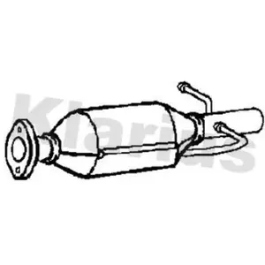 Filtre À Particules / À Suie, Échappement 390175 Klarius Ford Klarius ... pas cher