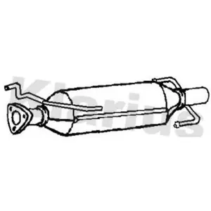Filtre À Particules / À Suie, Échappement 390171 Klarius Fiat Klarius ...Vendu parwinparts
