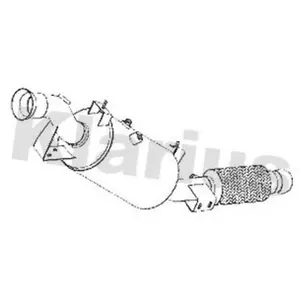 Filtre À Particules / À Suie, Échappement 390359 Klarius Mercedes-Benz...Vendu parwinparts