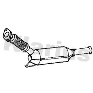 KLARIUS Filtre à particules / FAP pour RENAULT: Scénic, Mégane, Fluenc...Vendu paroscaro
