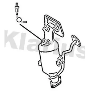 Catalyseur Citroën; Peugeot; Toyota Klarius 323650 pas cher