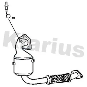 Klarius Catalyseur 323713 pas cher
