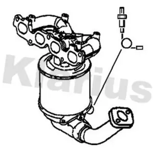 Klarius Catalyseur 321998 pas cher
