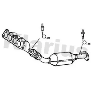 Klarius Catalyseur 321690 pas cher