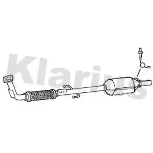 Klarius Catalyseur 321372 pas cher