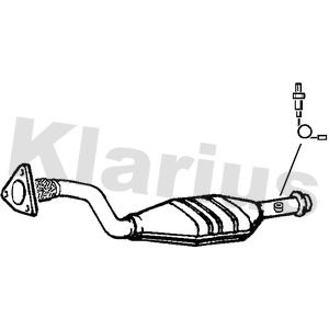 KLARIUS Catalyseur pour RENAULT: Kangoo, Clio, Master (Ref: 322273) pas cher