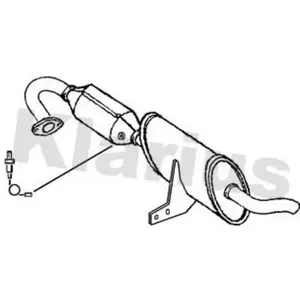 Klarius Catalyseur 322258 pas cher