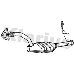 Klarius Catalyseur 322503 pas cher