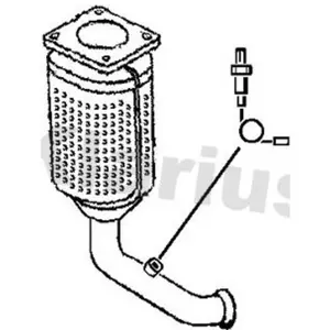 Klarius Catalyseur 322070 pas cher