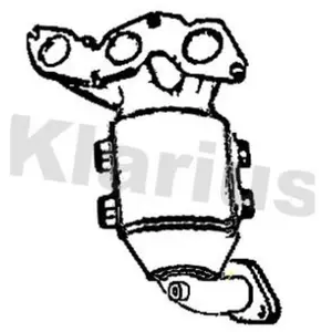 Klarius Catalyseur 324567 pas cher