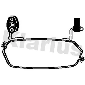 Autres Accessoires Échappement Klarius 430601Vendu parwinparts