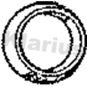 Klarius Joint d'étanchéité, tuyau d'échappement 410126Vendu parwinparts