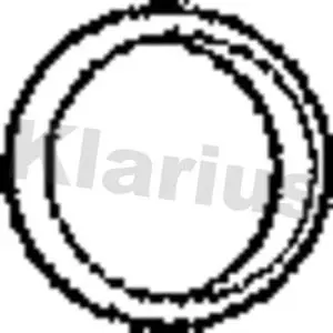 Klarius Bague d'étanchéité, tuyau d'échappement 410318Vendu parwinparts